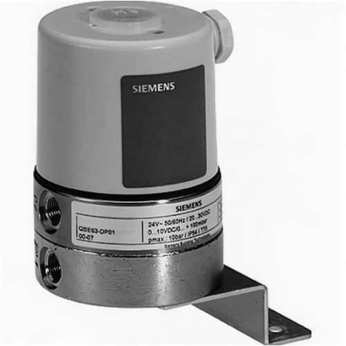 Датчик давления Siemens QBE 63-DP1(0-10V DC,0…+1000mbar)