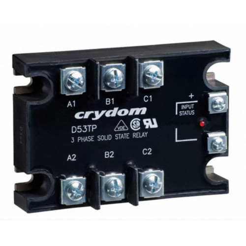 Реле твердотельное трехфазное Crydom D53TP50D – 50A