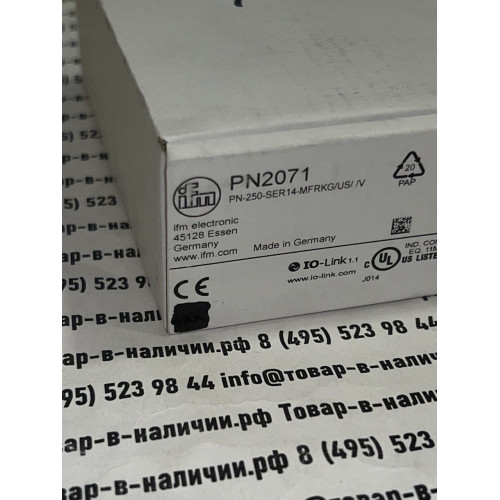 IFM Electronic PN2071 PN-250-SER14-MFRKG/US/ /V