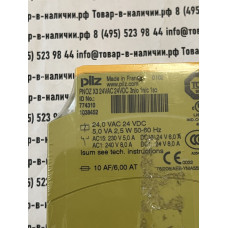 Pilz PNOZ  X3 24VAC 24VDC 3n/o 1n/c 1so 774310