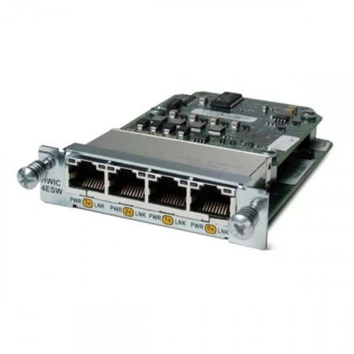 Модуль Cisco HWIC-4ESW-POE