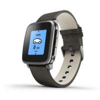 Pebble Time Steel Black Pebble Time Steel Black