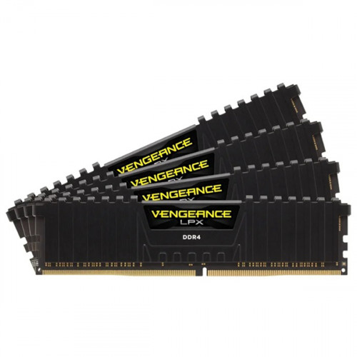 Оперативная память 16 GB 4 шт. Corsair Vengeance LPX CMK64GX4M4C3200C16
