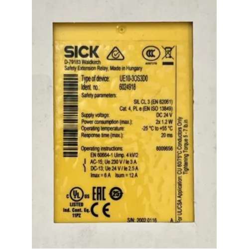 Sick UE10-3OS3D0  6024918