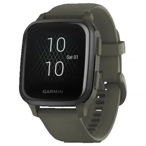 Умные часы Garmin Venu Sq Music темно-зеленый/серый