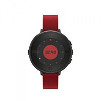 Pebble Time Round Red-Black