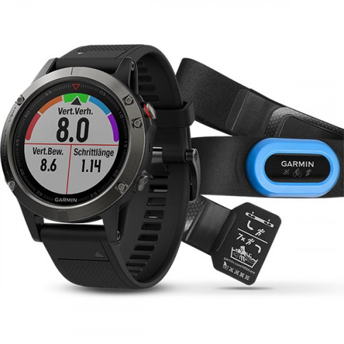 Часы Garmin Fenix 5 Sapphire Performer Bundle
