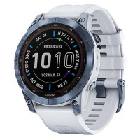 Часы Garmin Fenix 7 Sapphire Solar  Minerl Blue