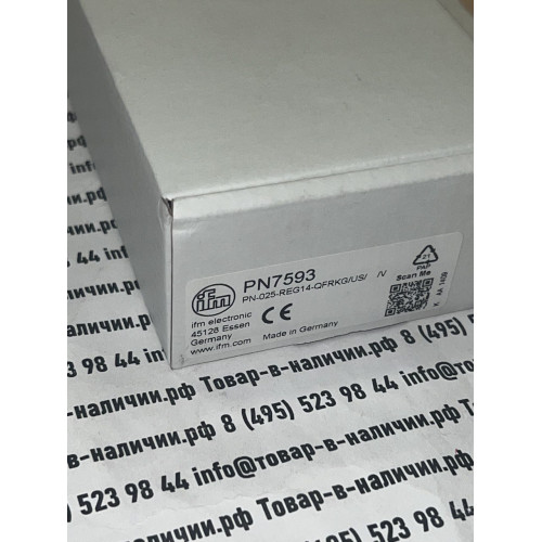 IFM  Electronic PN7593  PN-025-REG14-QFRKG/US/ /V