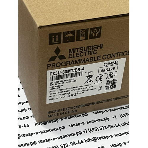 Mitsubishi  Electric FX3U-80MT/ES-A