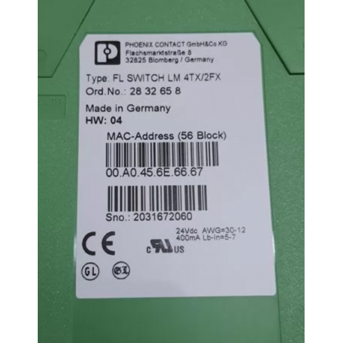 Phoenix Contact FL SWITCH LM 4TX/2FX 2832658