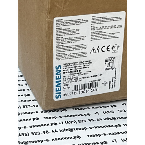 Siemens 3VL2712-1DC36-0AB1