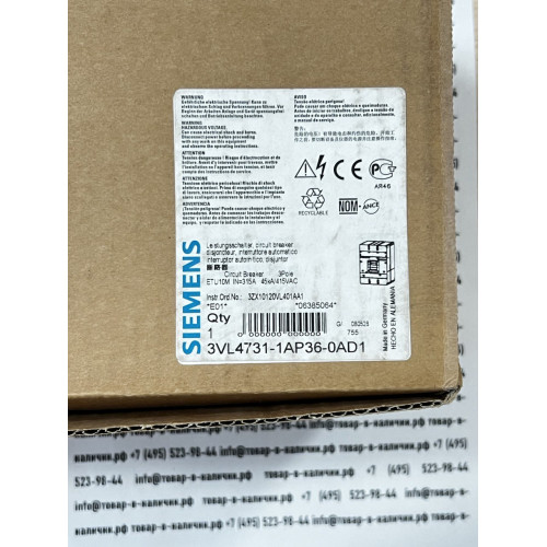 Siemens 3VL4731-1AP36-0AD1
