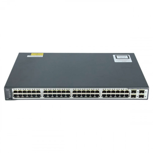 Коммутатор Cisco WS-C3750V2-48PS-S