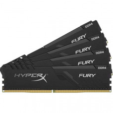 Оперативная память HyperX Fury Black DDR4 4x32Gb HX432C16FB3K4/128
