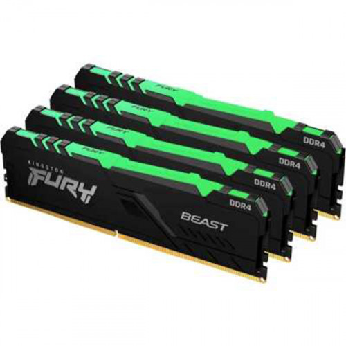 Оперативная память Kingston Fury Beast RGB KF426C16BBAK4/128