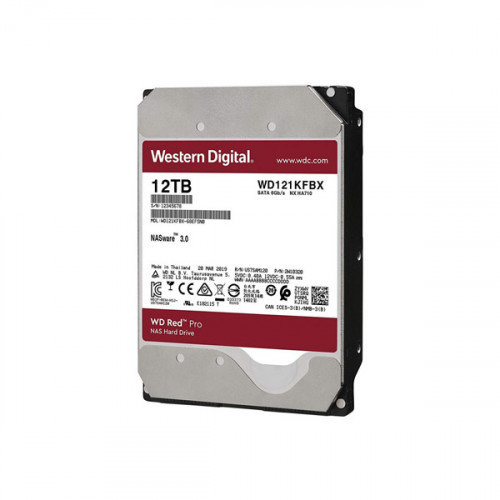 Жесткий диск WD Red Pro WD121KFBX 12ТБ 3,5" 7200RPM 256MB (SATA-III) NAS