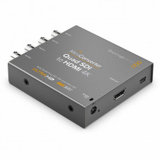 Мини-конвертер Blackmagic Design Quad SDI to HDMI 4K