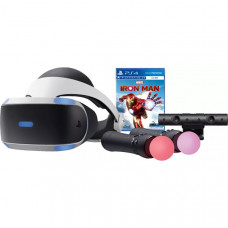 Комплект Sony PlayStation VR (CUH-ZVR2) + PlayStation Camera + 2 контроллера PS Move + игра Marvel’s Iron Man VR