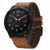 Часы Garmin FENIX 6X Sapphire черный DLC с каштановым кожаным ремешком