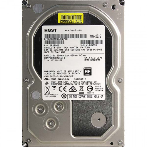 Жесткий диск HGST HDN726060ALE614