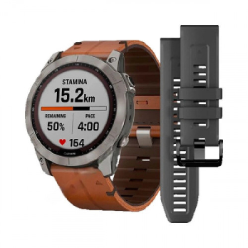 Часы Garmin Fenix 7X Sapphire Solar