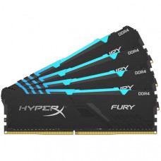 Оперативная память HyperX Fury DDR4 RGB 4x32Gb HX436C18FB3AK4/128