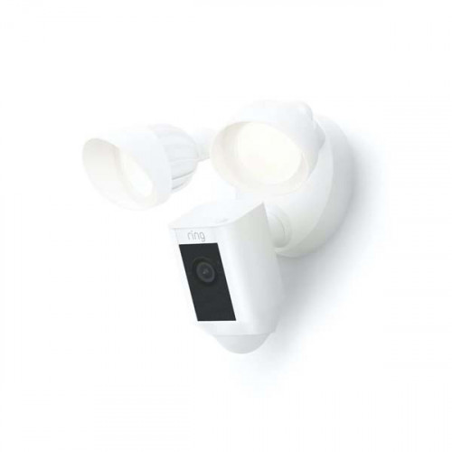 Камера видеонаблюдения Ring Floodlight Cam Wired Plus, белая