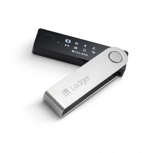 Аппаратный криптокошелек Ledger Nano X (3760027781548), черный