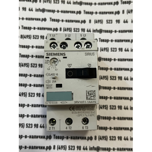 Siemens 3RV1011-1AA15