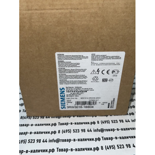 Siemens  3RW3016-1BB04