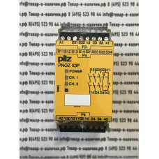 Pilz PNOZ  X3P 24VDC 24VAC 3N/O 1N/C 1SO 777310