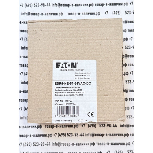 Eaton 118707 ESR5-NE-51-24VAC-DC