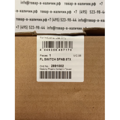  Phoenix contact FL SWITCH SFNB 8TX  2891002 