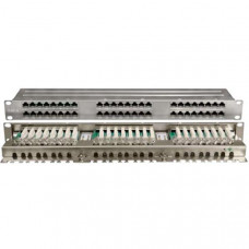 Патч-панель Hyperline PPHD-19-48-8P8C-C6-SH-110D