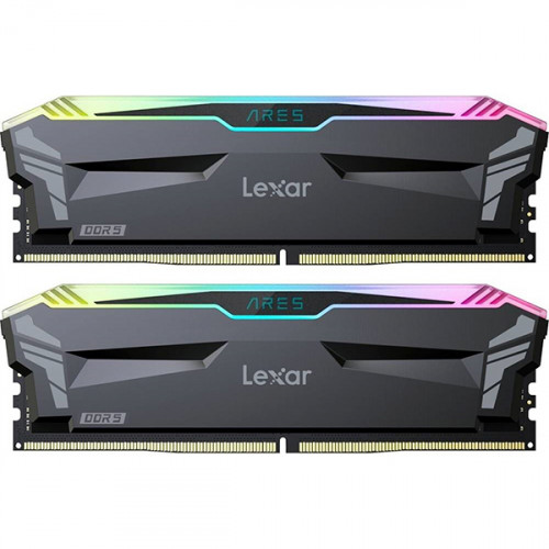Модули памяти Lexar ARES RGB DDR5 2x16Gb LD5EU016G-R6400GDLA