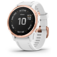 Умные часы Garmin Fenix 6S Pro, розовое золото/белый