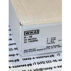 Wika A-10 36572542 0…16 bar