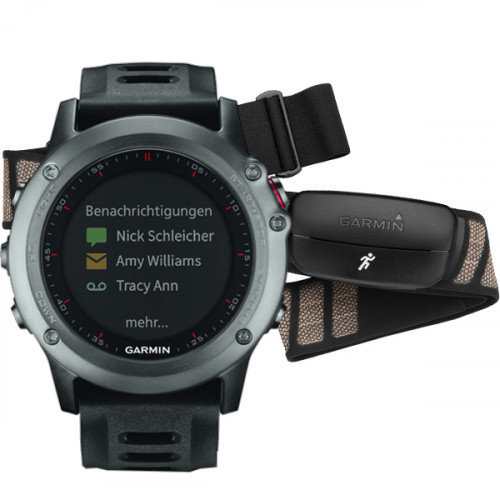 Часы Garmin Fenix 3 Silver / Black HRM