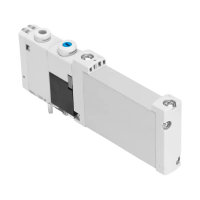 Распределитель с электромагнитным управлением Festo VUVG-B10-M52-MZT-F-1T1L-EX2C