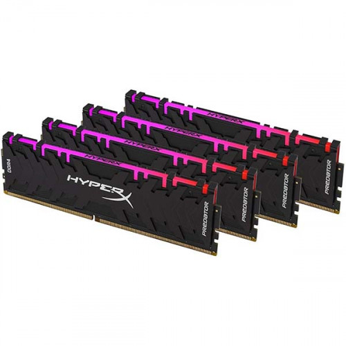Оперативная память HyperX Predator RGB DDR4 4x32Gb HX432C16PB3AK4/128